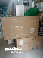 1 عرض نااار على شاشه TCL جوجل TV 55 بوصه فور كي سمارت اندرويد اصلي