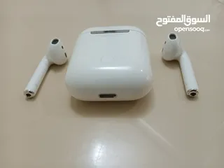  1 سماعات ابل البطارية ضعيفة Apple AirPods 2