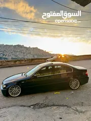  2 Bmw E46  موديل 2005 مطور 2500 سته سلندر برخصه جير اتومتيك فتحة سقف  غرفه ريكارو مع فورمايكا