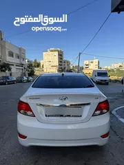 5 هونداي اكسنت 2018 متور 1400 بنزين لون ابيض فحص ممتاز