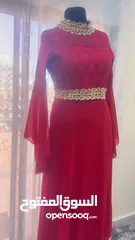  1 فستان سهره لبسه واحده شيفون