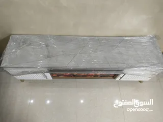  2 طاولة شاشة +خزانة أحذية +طاولة مجلس+اربع قطع جانبية