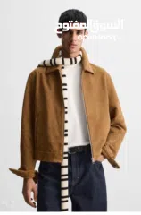  6 100% original leather jacket - ZARA - new size s