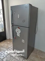  3 ثلاجه ال جي 18 قدم لون سلفر