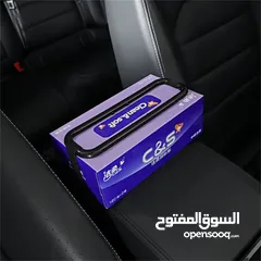  12 حامل مناديل مرن للسيارة، مصنوع من راتنج ABS، يناسب جميع السيارات، علبة مناديل متينة لحامل الشمس ومقع