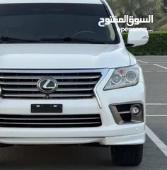  9 لكزس Lx570 موديل 2012 بحالة الوكاله