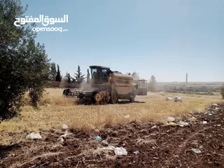  3 حصادة للبيع او للبدل على تنك ماء سنقل او قلاب سنقل
