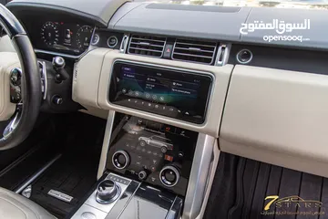  16 Range Rover vouge 2019 Hse Gasoline   السيارة وارد الشركة و قطعت مسافة 41,000 كم