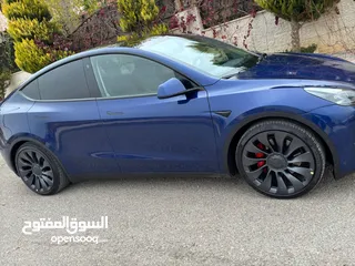  6 تيسلا y ‏ Dual Motor Performance tesla 2022