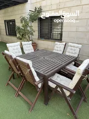  1 طاوله خارجيه