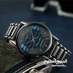  1 ساعات رجالية جديدة فخمة
