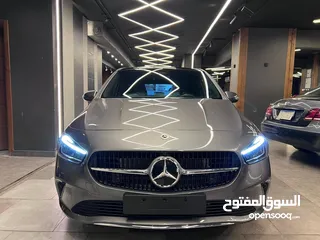  1 Mercedes benz B200 Facelift  وكيل  زيرو 2023 الشكل الجديد رمادي فرش اسود   السعر 2,800,000