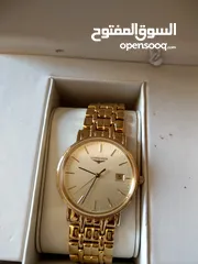  3 للبيع ساعه لونجينز بحاله ممتازه بحالة الوكاله وعلى الفحص