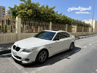  9 BMW 525i 2006 v6 وارد اليابان ممشى 186 الف كيلو متر فقط السيارة نظيفة جداً بدون مشاكل او اعطال