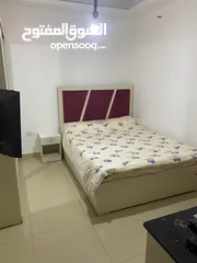  1 ستديو مفروش 180 دينار خلف السي تاون