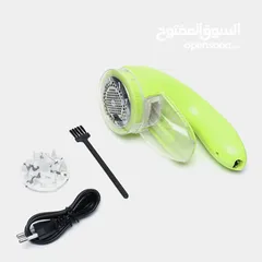  4 ماكينة ازالة الوبر الكهربائية تعمل على الشحن  الحل المثالي للالبسة بجميع انواعها   معظم الملابس بصير