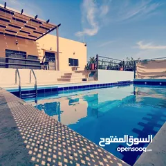  5 احجز معنا في مزرعه ماريا (جرش) احلا اطلاله بانوراميه خلابه على جبال سوف والسلط وعمان في منطقة هادئة