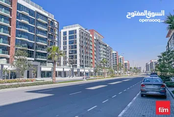  1 محل تجاري للإيجار في قلب رفيرا مشروع به 75 بنايه سكنيه بالقرب من برج خليفه