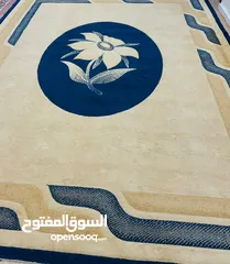  2 سجاد تركي ثقيل حفر