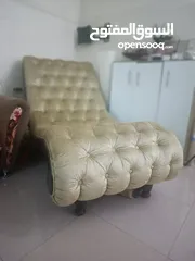  1 كرسي شيزلونغ chaise longue مريح وبسعر لقطة