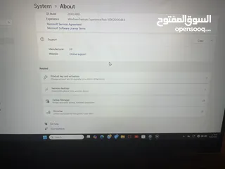  1 لابتوب أمريكي قابل للطي مع شاشة لمس شبه جديد مستعمل لتسعة اشهر فقط مع شاحن و ماوس هدية
