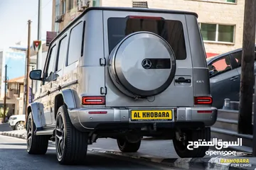  26 Mercedes G500 2020  السيارة بحالة ممتازة جدا