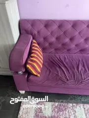  4 Purple Sofa