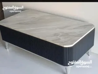 25 طاولات وسط جميع الوان مقاس حسب الطلب جودة عالية مكون من ثلاث قطع خشب ودهان