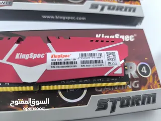  4 رامات kingspec سعر 90 الف  ماعندي توصيل