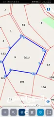  2 للبيع قطعة أرض 8 دونم السلط شارع 60 قرب مسجد الرابح