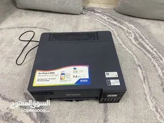  2 اغراض طباعة حرارية للبيع  طابعة ابسون L8050 + كاميو 4 + مكبس حراري