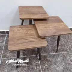  3 مجموعة طاولات عدد 3