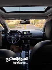  7 كيا مورنينج 2020 GT line  فل إضافات فتحة سقف