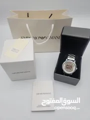  5 Armani watches (leather&metal) - ساعات ارمني الجلد والمعدن