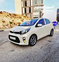  1 كيا مورنينج 2020 عداد 39000 كيلو دهان شركة ولا غرام بويا