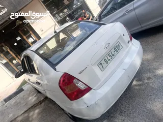  7 هونداي فيرنا 2007 اتماتك فحص نخب بسعر حرق 29000 ألف نقدا بدل وارد منبدل