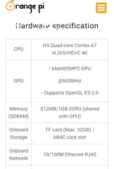  14 اصغر كمبيوتر orange pi one جديد لوك ما مستخدم