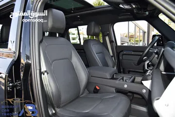  13 لاند روفر ديفندر بلاك ايديشن وارد وكفالة الوكالة 2023 Land Rover Defender Black Edition