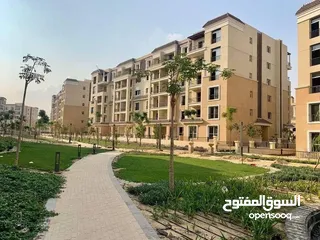  13 دوبلكس بجاردن في كومبوند سراي في التجمع الاول ,التجمع الخامس  Duplex with garden in sarai new cairo