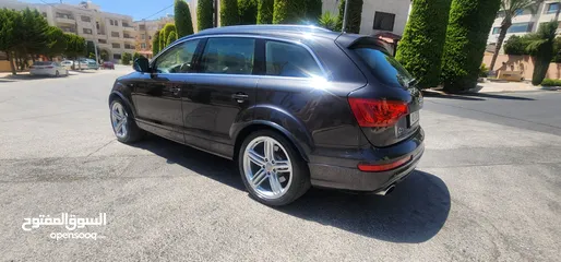  9 كاش أو اقساط من المالك AUDI Q7 2013 SLINE ممشى قليل 3.0cc سوبر تشارج فل كامل أعلى صنف فحص كامل