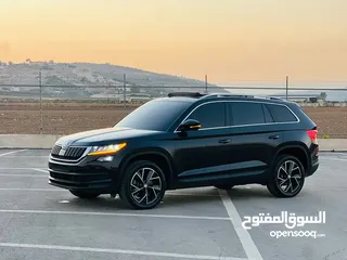  4 سكودا كودياك  فل الفل فتحة سقف بانوراما 190 حصان  4x4- /2020  دفع رباعي عداد قليل 30000