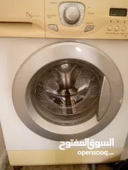  1 غساله توماتيك LG وكيزر كهربا