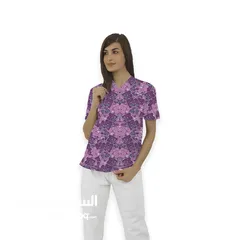 4 Printed scrub top very good quality garnteed after washing for long time available 24 designs