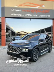  10 هونداي سنتافيه 2022 هايبرد فل اضافات اعلى صنف بريميوم بلس برستيج vip وارد كوريا لون اسود
