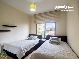  12 Furnished two bedroom apartment for  rent in abdoun شقة مفروشة غرفتين للايجار في عبدون