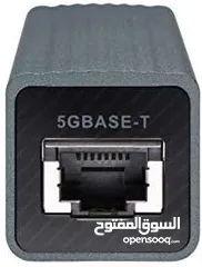  5 تحويلة  نيتورك بسرعة 5G من شركة QNAP  USB 3.0 Type-C to 5GbE Adapter
