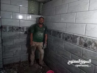  1 معلم بلاط وسرميك وبورسلان وبسعار بما يرضي الله