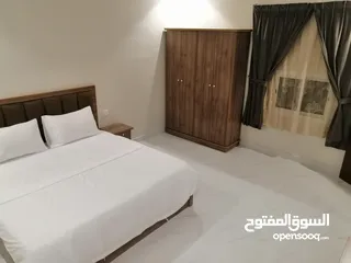  2 للايجار الشهري شقة مفروشة غرفة وصاله في حي الخليج الرياض