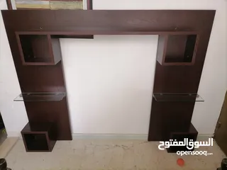  3 ديكور شاشة ورفوف