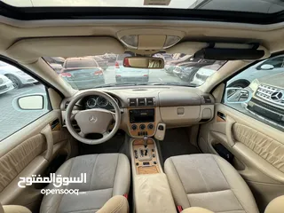  10 مرسيدس بنز ML 350 /موديل 2005 بحاله ممتازه للبيع